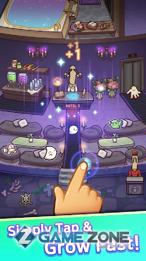 صورة من لعبة Idle Ghost Hotel [Free Shopping]