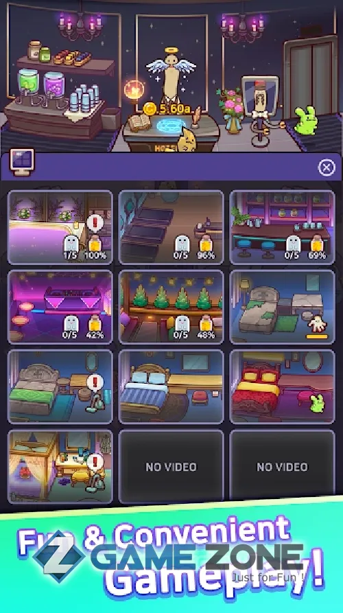 صورة من لعبة Idle Ghost Hotel [Free Shopping]