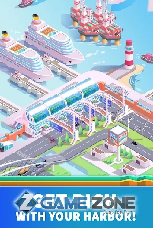 صورة من لعبة Idle Harbor Tycoon - Incremental Clicker Game