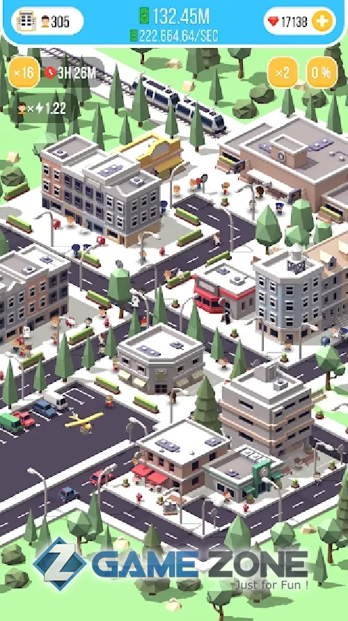 صورة من لعبة Idle Island - City Building Tycoon