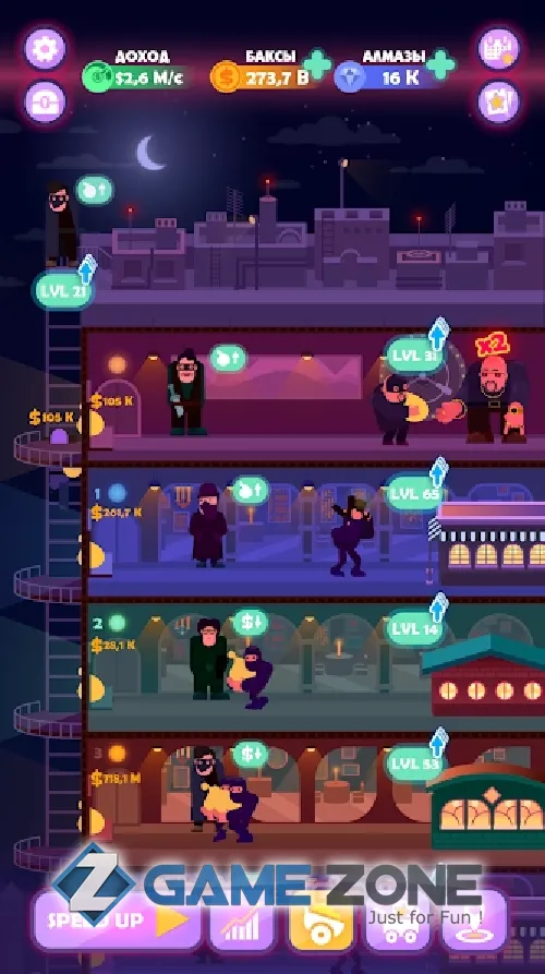 صورة من لعبة Idle Mafia Tycoon [Бесплатные покупки]