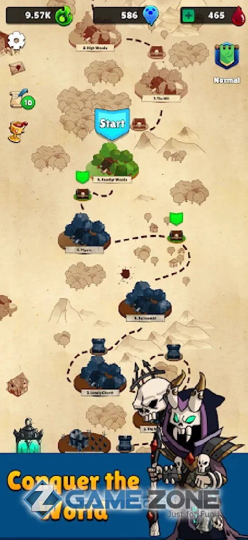صورة من لعبة Idle Necromancer [Free Shopping]