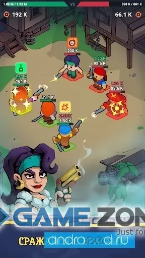 صورة من لعبة Idle Pirates Sea Adventures and Business Tycoon [Mod Money]