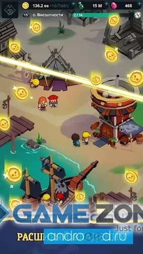 صورة من لعبة Idle Pirates Sea Adventures and Business Tycoon [Mod Money]