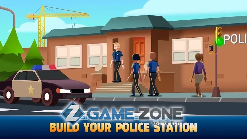 صورة من لعبة Idle Police Tycoon  Cops Game [Mod Money]