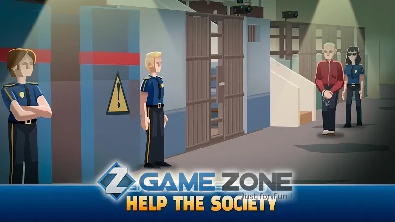 صورة من لعبة Idle Police Tycoon  Cops Game [Mod Money]