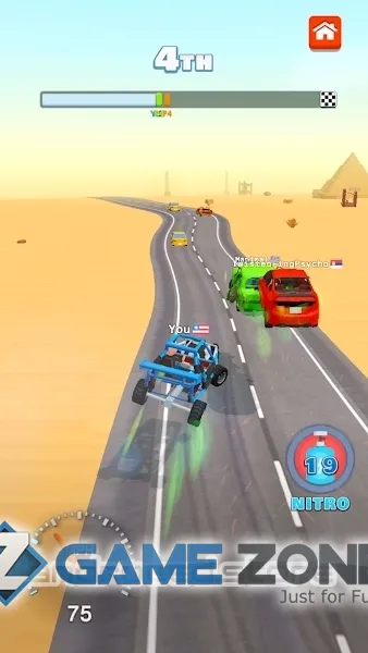 صورة من لعبة Idle Racer — Tap, Merge &amp; Race [No Ads]