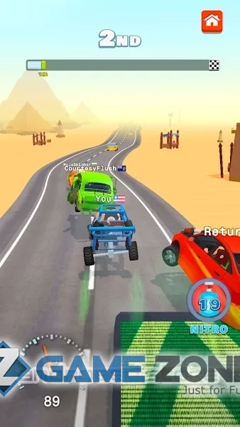 صورة من لعبة Idle Racer — Tap, Merge &amp; Race [No Ads]