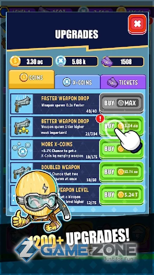صورة من لعبة Idle Royale Tycoon - Incremental Merge Battle Game