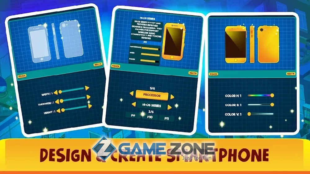 صورة من لعبة Idle Smartphone Tycoon - Телефонные клик&тейп игры [Много денег]