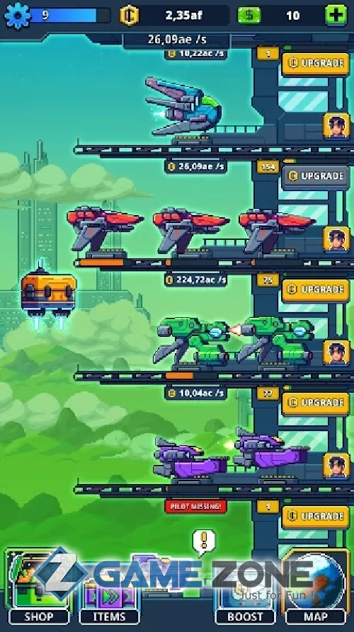 صورة من لعبة Idle Space Tycoon - Incremental Cash Game [Бесплатные покупки]
