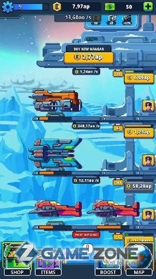 صورة من لعبة Idle Space Tycoon - Incremental Cash Game [Бесплатные покупки]