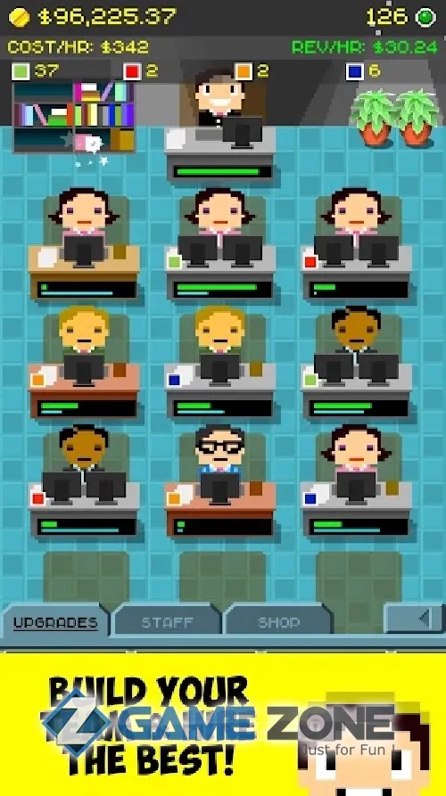 صورة من لعبة Idle Startup Inc