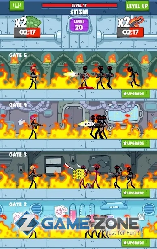 صورة من لعبة Idle Stickman