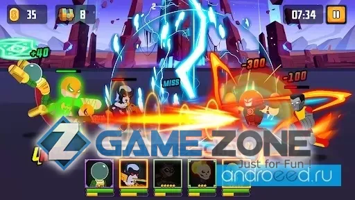 صورة من لعبة Idle Stickman Heroes Fight [Mod Money]