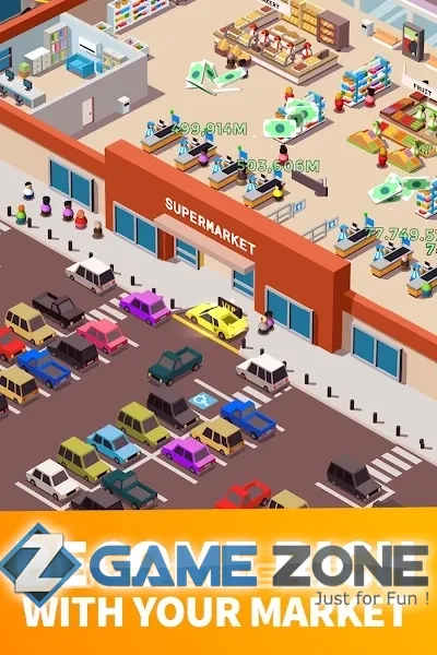 صورة من لعبة Idle Supermarket Tycoon Tiny Shop Game [Mod Money]