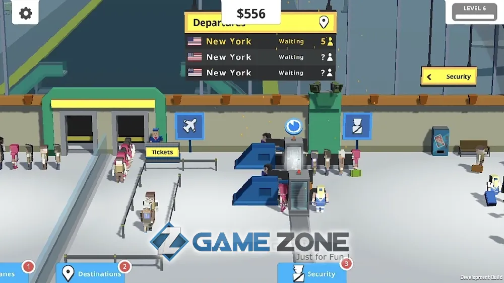 صورة من لعبة Idle Tap Airport [Бесплатные покупки]