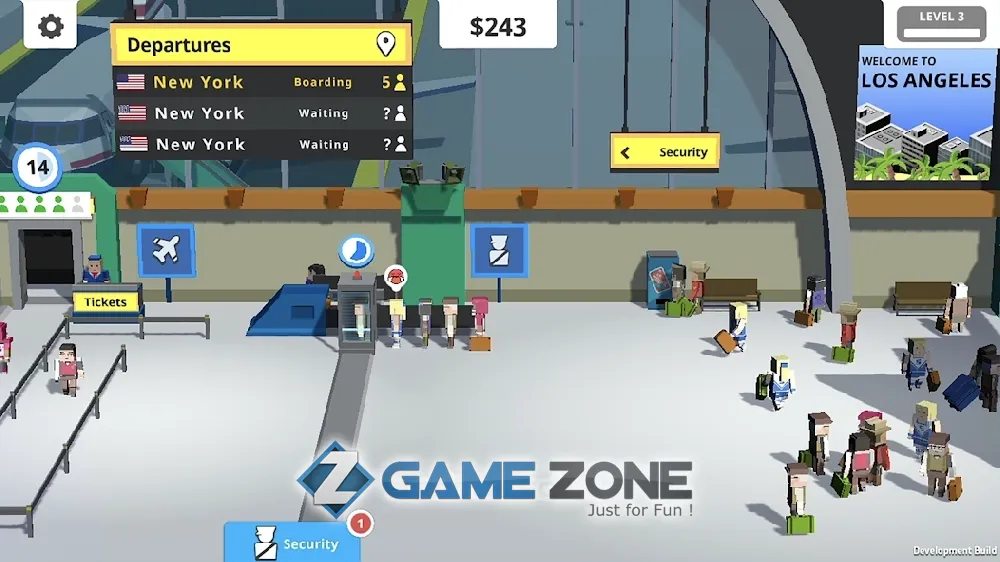 صورة من لعبة Idle Tap Airport [Бесплатные покупки]
