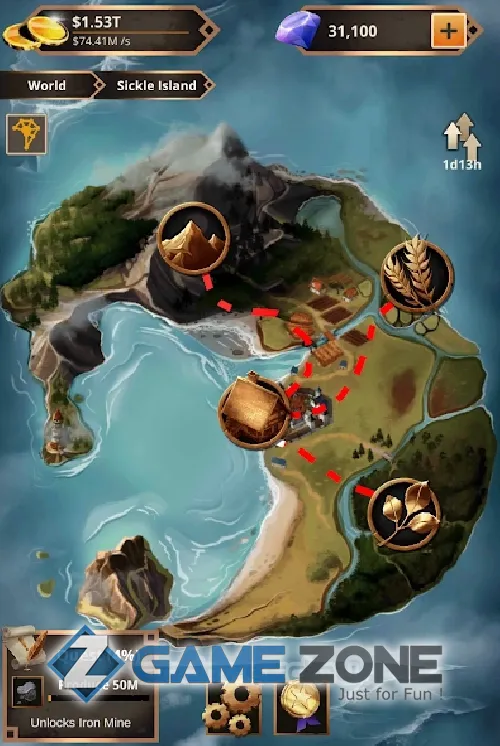 صورة من لعبة Idle Trading Empire