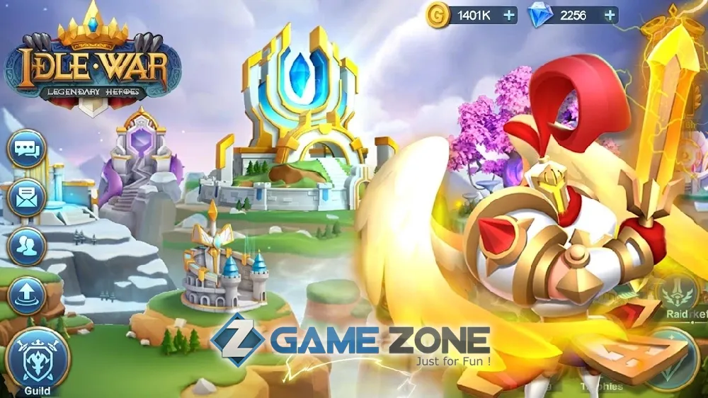 صورة من لعبة Idle War: Legendary Heroes
