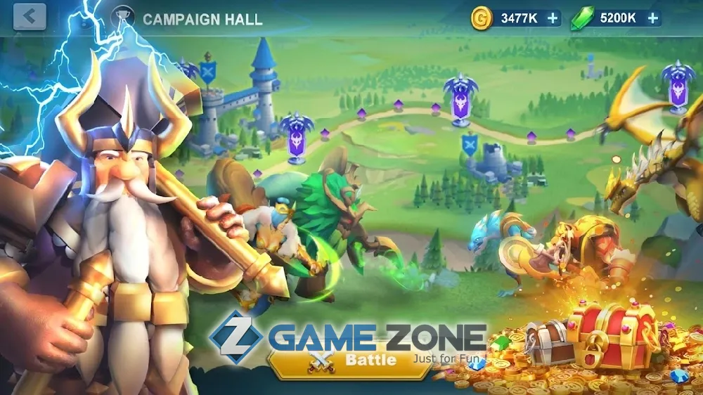 صورة من لعبة Idle War: Legendary Heroes