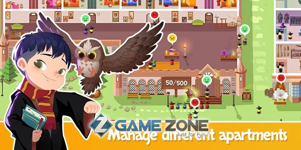 صورة من لعبة Idle Wizard School - Ассамблея Волшебников