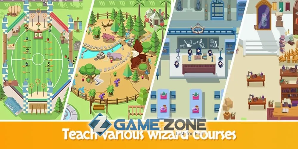 صورة من لعبة Idle Wizard School - Ассамблея Волшебников