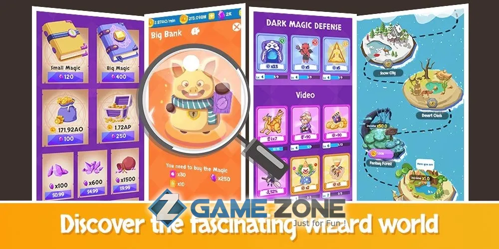صورة من لعبة Idle Wizard School - Ассамблея Волшебников