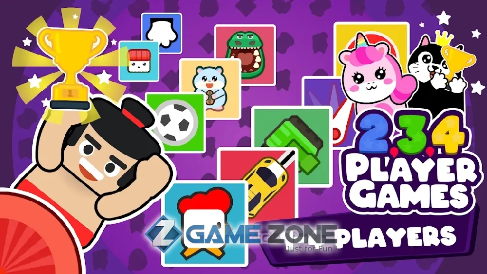 صورة من لعبة 2 3 4 Player Mini Games [Mod Money]