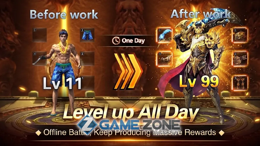 صورة من لعبة Immortal Legend Idle RPG