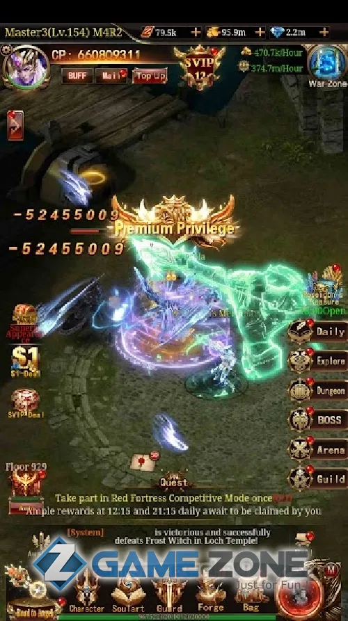 صورة من لعبة Immortal Legend Idle RPG