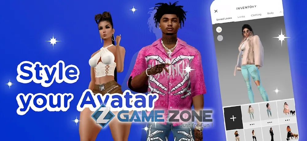 صورة من لعبة IMVU 3D Avatar Virtual World & Social Game