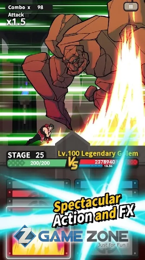صورة من لعبة Infinity Duels