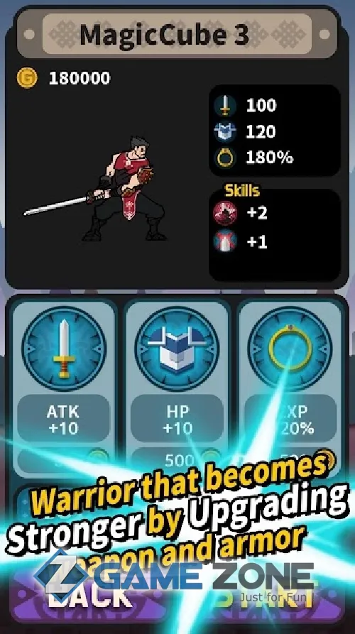 صورة من لعبة Infinity Duels
