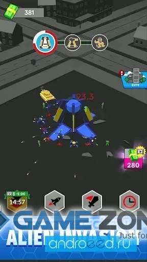 صورة من لعبة Invasion Breaker Idle defense [Free Shopping]