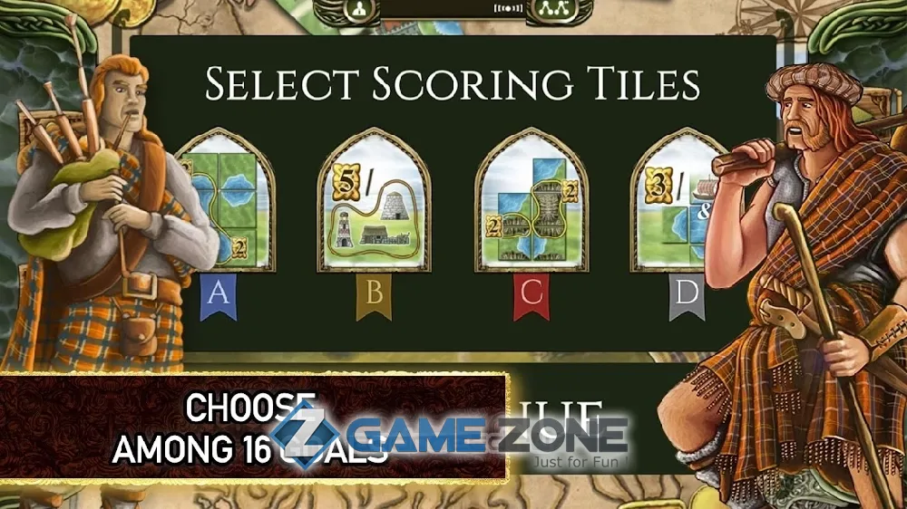 صورة من لعبة Isle of Skye: The Tactical Board Game