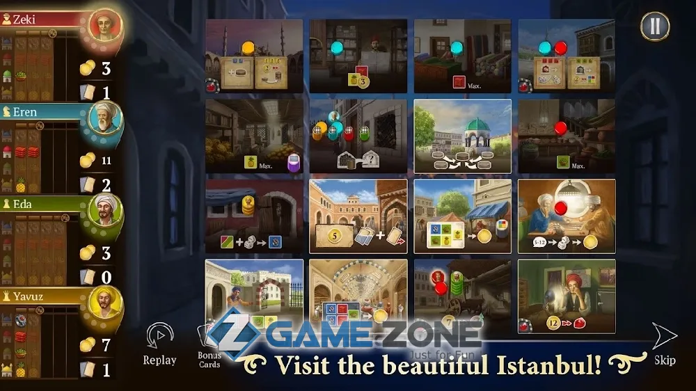 صورة من لعبة Istanbul: Digital Edition