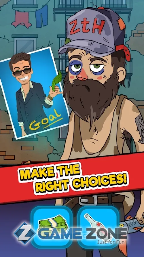 صورة من لعبة From Zero to Hero Cityman [Mod Money]