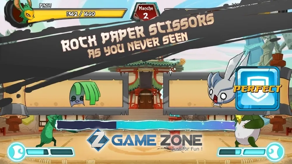 صورة من لعبة JanKen Battle Arena