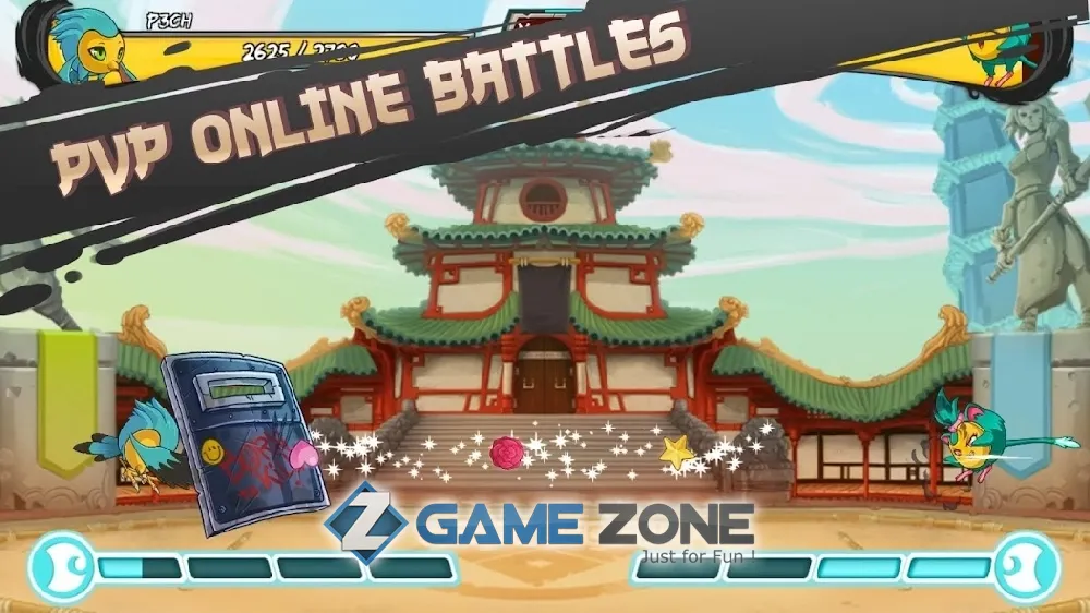 صورة من لعبة JanKen Battle Arena