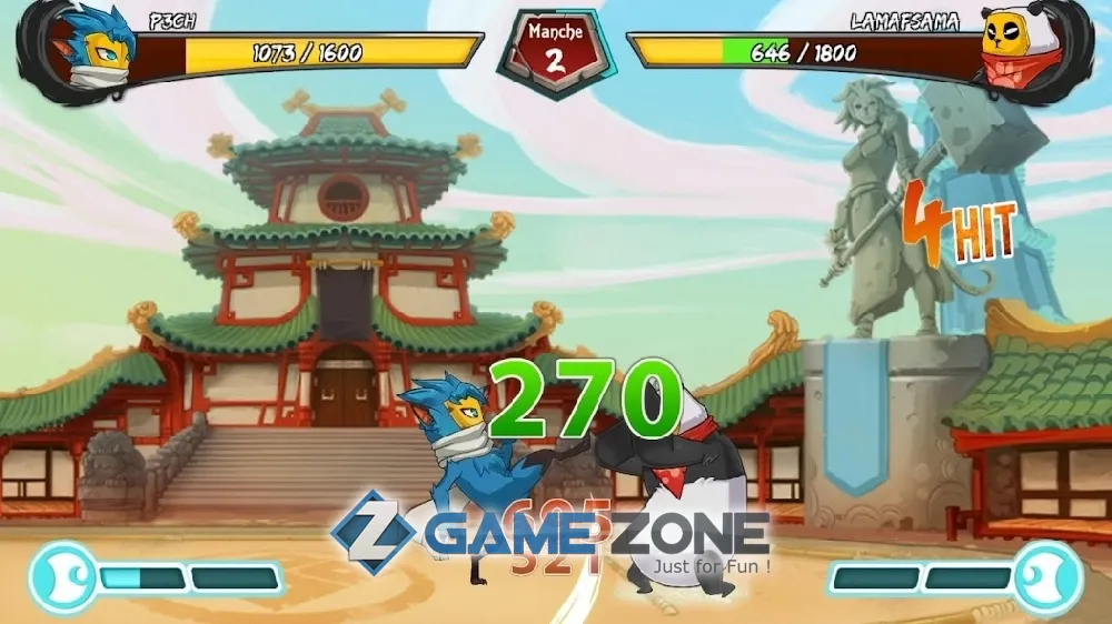 صورة من لعبة JanKen Battle Arena