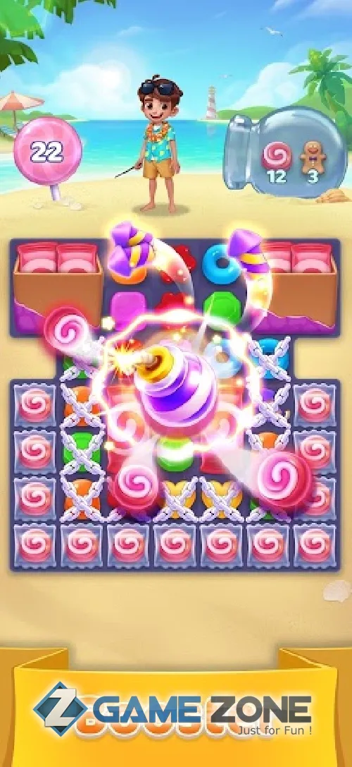 صورة من لعبة Jellipop Match: Откройте магазин мечты (Jelly Blast) [Много золота]