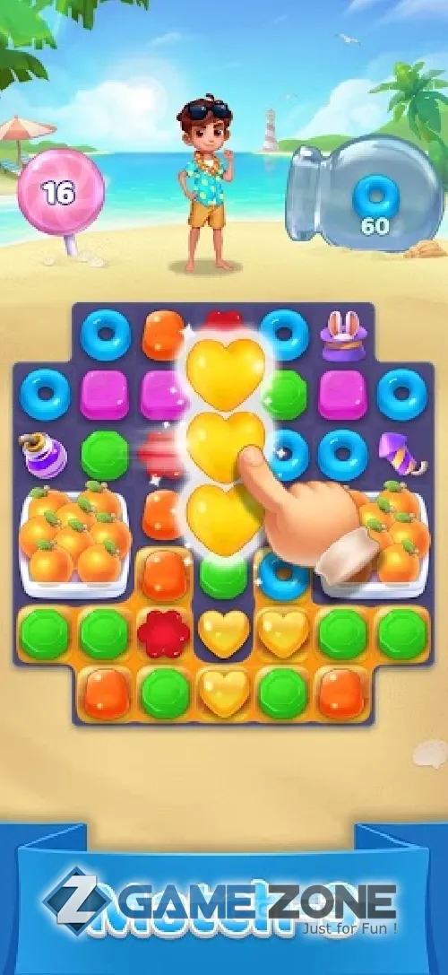 صورة من لعبة Jellipop Match: Откройте магазин мечты (Jelly Blast) [Много золота]