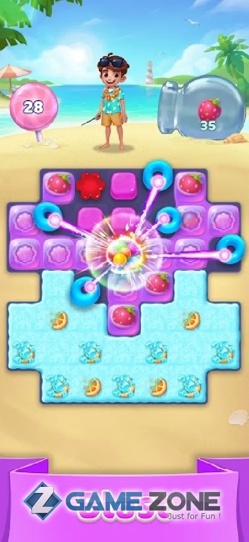 صورة من لعبة Jellipop Match: Откройте магазин мечты (Jelly Blast) [Много золота]