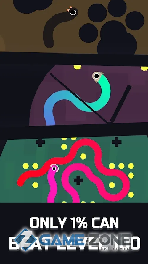 صورة من لعبة Jelly Snake
