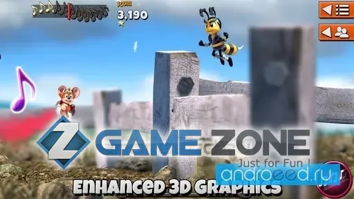 صورة من لعبة Jetpack Disco Mouse [Много жизней]