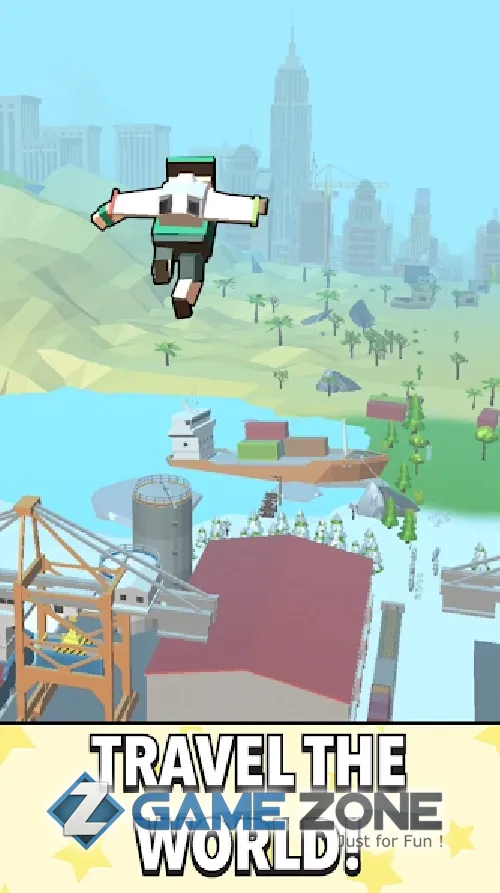 صورة من لعبة Jetpack Jump [Много денег]