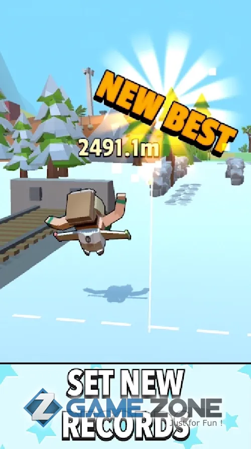 صورة من لعبة Jetpack Jump [Много денег]