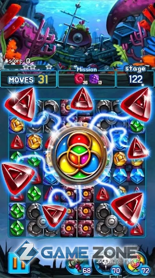 صورة من لعبة Jewel Kraken