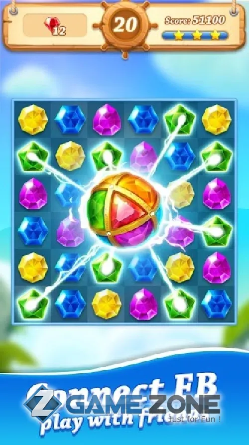 صورة من لعبة Jewel Pirate - Treasure Hunter Legend